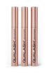 QUALASH Advanced Eyelash Serum TRIO SET – three 3.5 ml tubes with applicators for lash growth and thickening