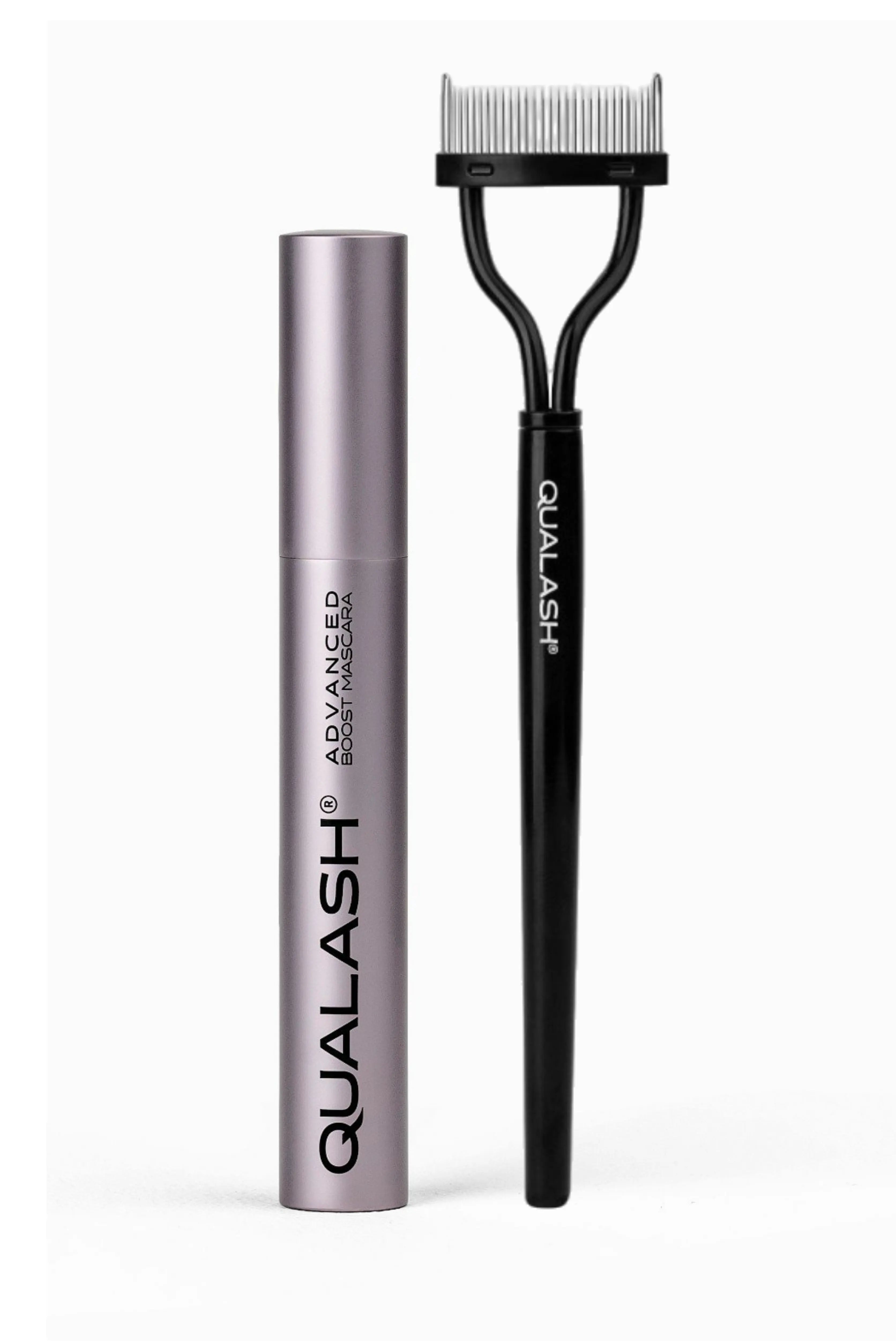 QUALASH® Advanced Mascara Volume Max 10ml / 0.34 fl oz + Lash Separator - SET - Mascara